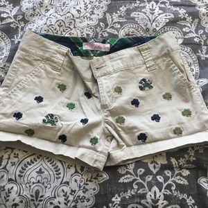 Notre Dame Light Khaki Shorts